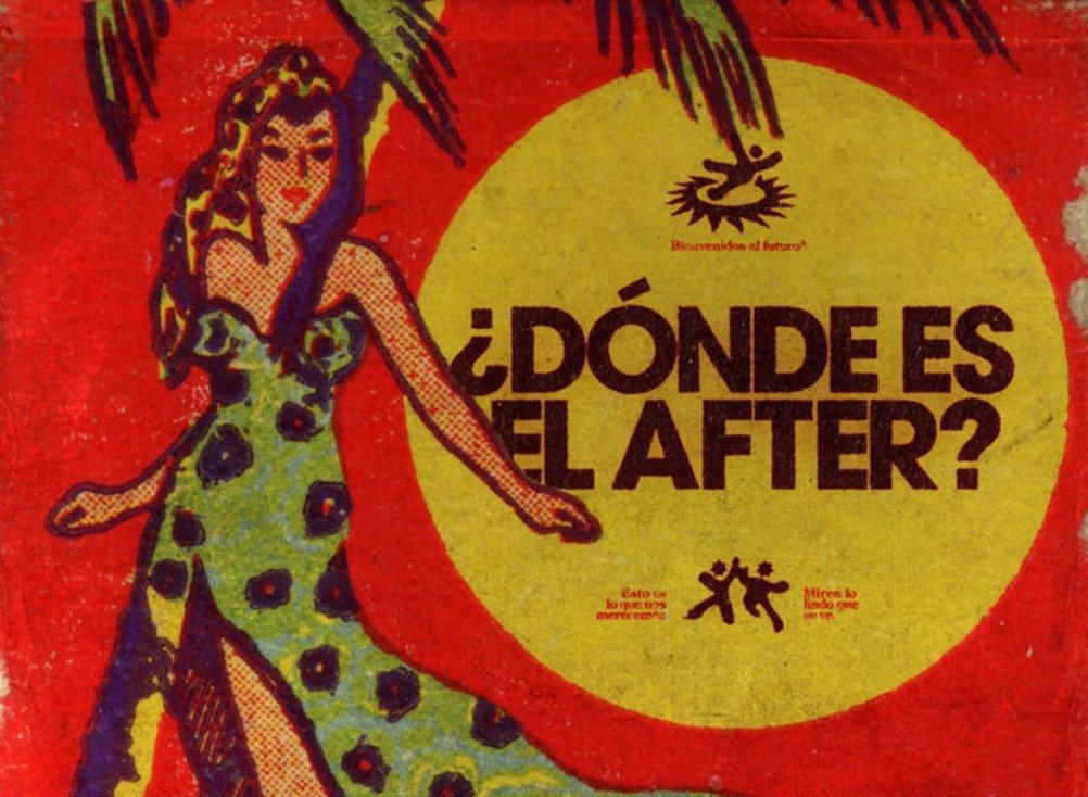 Afiche de Rawayana: ¿Dónde es el after?